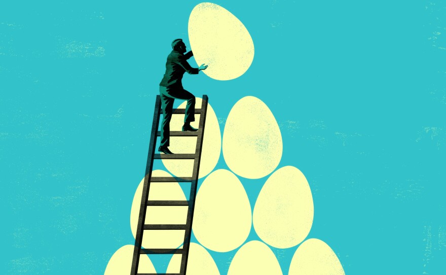 Putting your money in a high-yield savings account is an easy way to grow your savings.