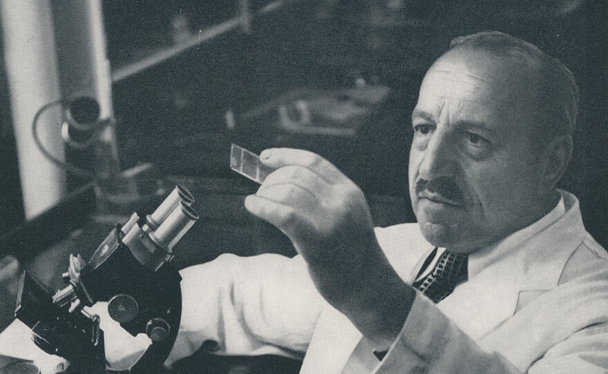 Dr. George Papanicolaou, known as “Dr. Pap.”