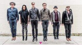 A promotional photo of the band Fitz and The Tantrums.