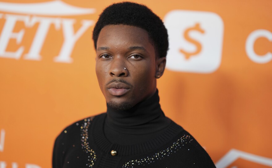 D4vd arrives at Variety's Power of Young Hollywood on Aug. 8, 2024, in Los Angeles.