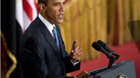 On June 4, 2009, the president used an address at Cairo University to reach out to the Muslim world. But Pew's survey shows the U.S.A.'s standing in Muslim nations has slipped in the past year.