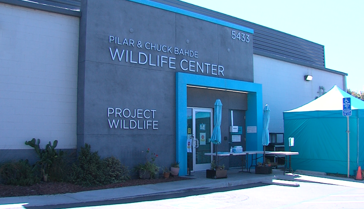 The exterior of the San Diego Humane Society's Wildlife Rescue Center is shown on March 20, 2025.