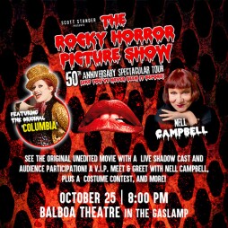 'The Rocky Horror Picture Show' 50th Anniversary Spectacular Tour With Nell Campbell