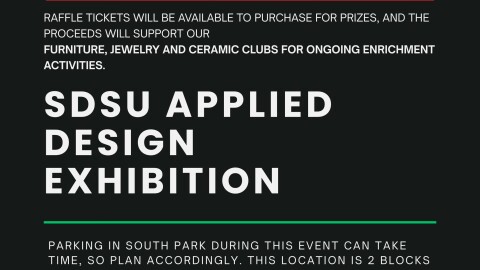 San Diego State University Applied Design Exhibition