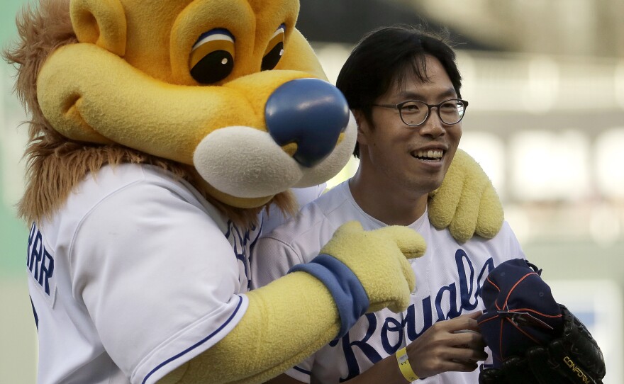 SungWoo Lee is a fan of the Kansas City Royals who has become a fan favorite.
