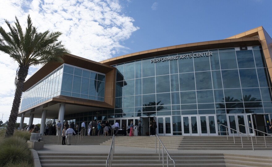 Educators and administrators gathered Wednesday, to hear details of the VISION 2030 Equitable Access to Community College plan in the Performing Arts Center at Southwestern College, Chula Vista, Calif., August 9, 2023. 