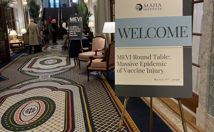At a meeting of the MAHA Institute in Washington, D.C., speakers said vaccines cause widespread injuries.
