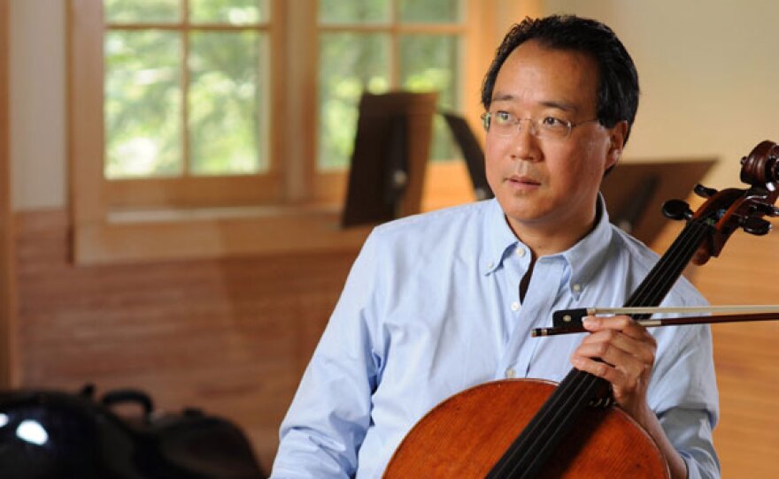 Renowned cellist Yo-Yo Ma demonstrates the way musical intervals are used or combined to create melody and harmony.