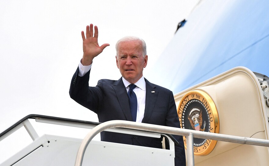 President Biden is set to spend eight days in Europe, first meeting allies and partners in the U.K. and Brussels, and then meeting his Russian counterpart in Geneva.