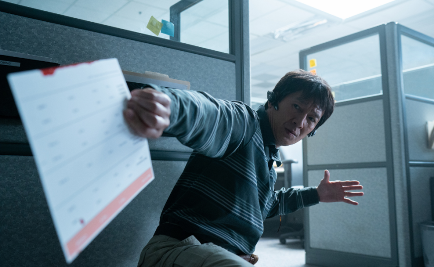 Ke Huy Quan plays Waymond, the meta-verse traveling husband in <em>Everything Everywhere All At Once.</em>