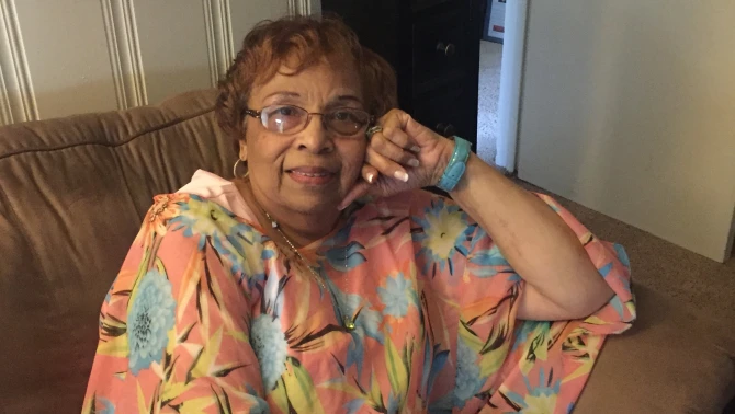 "It's been in my lifetime that I could not register and vote freely," said Flonzie Brown-Wright.