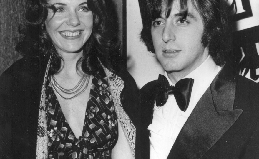 Actor Al Pacino and actress Jill Clayburgh attend the world premiere of "The Godfather," in which he stars as Michael Corleone and she plays Kay Adams.