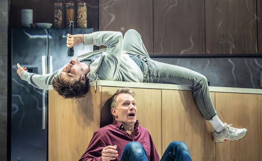 Jack Wolfe and Jamie Parker in "Next to Normal."