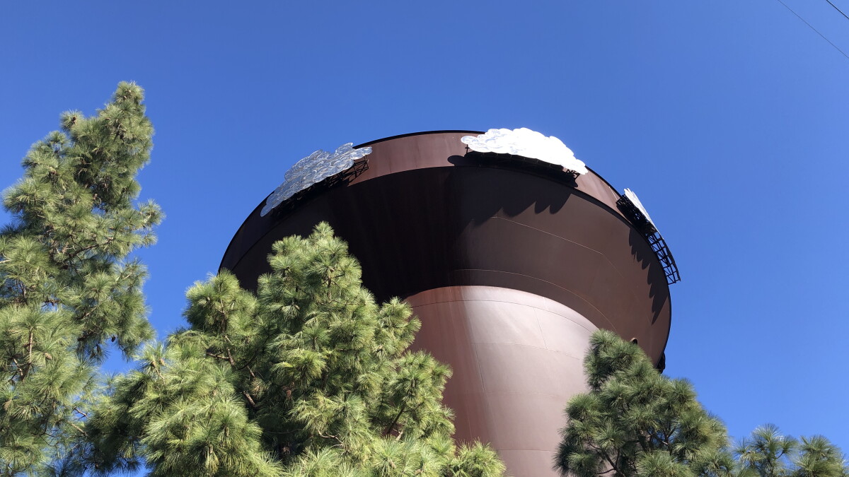 East County water tower: Monstrosity or provocative public art? - Vimarsana News