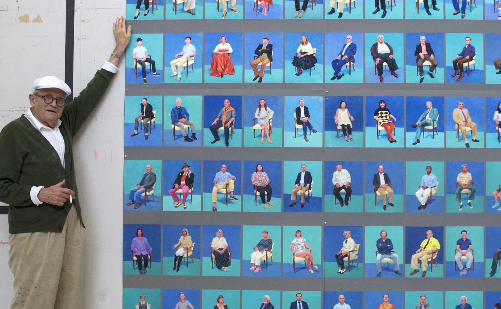 What s It Like To Pose For David Hockney We Asked The People In His what-s-it-like-to-pose-for-david-hockney-we-asked-the-people-in-his