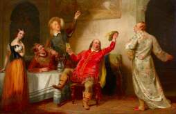 Clint, George; Malvolio and Sir Toby; National Trust, Petworth House