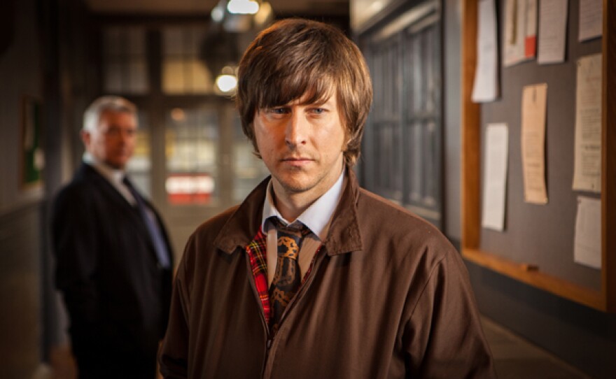 Sergeant John Bacchus and Inspector George Gently (in background).