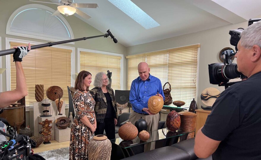 Judith Chernoff, Jeffrey Bernstein, and Mary Savig are featured in CRAFT IN AMERICA "Collectors"