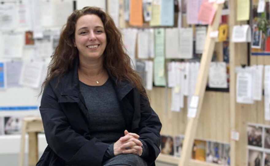 Tania Bruguera at the Van Abbemuseum in Eindhoven, The Netherlands.