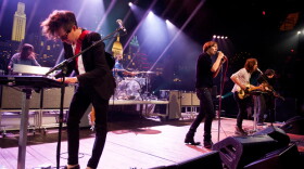 French band Phoenix plays tunes from its latest LP "Bankrupt!" and other hits, including “Lisztomania,” “1901” and “Entertainment!”