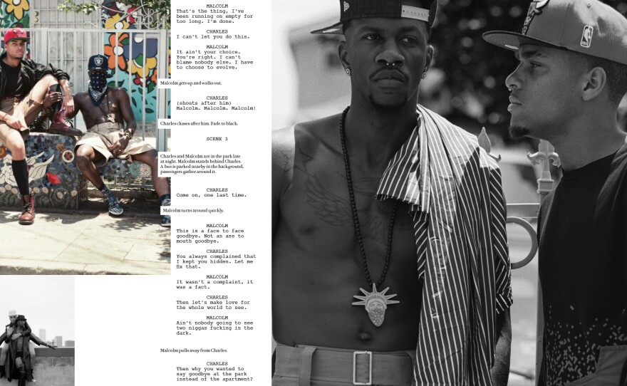 The third issue of The Tenth was shot using cars at a cookout as the backdrop.