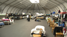 The San Diego Homeless Shelter, located downtown on 16th Street and Newton Avenue, provides 220 beds.