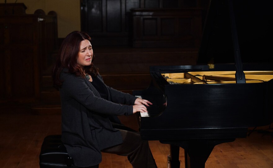 Pianist Simone Dinnerstein in THE ARTICULATE HOUR "Partial Recall"