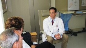 Dr. Brent Drouin is a hospitalist at San Diego’s Sharp Memorial Hospital. In addition to managing patients’ care while they’re hospitalize, he makes sure to take time to talk things over with patients’ family members. 