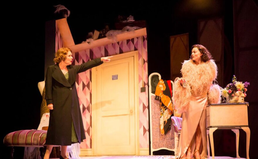 Rose (Imelda Staunton) and Louise (Lara Pulver) in "Gypsy.”