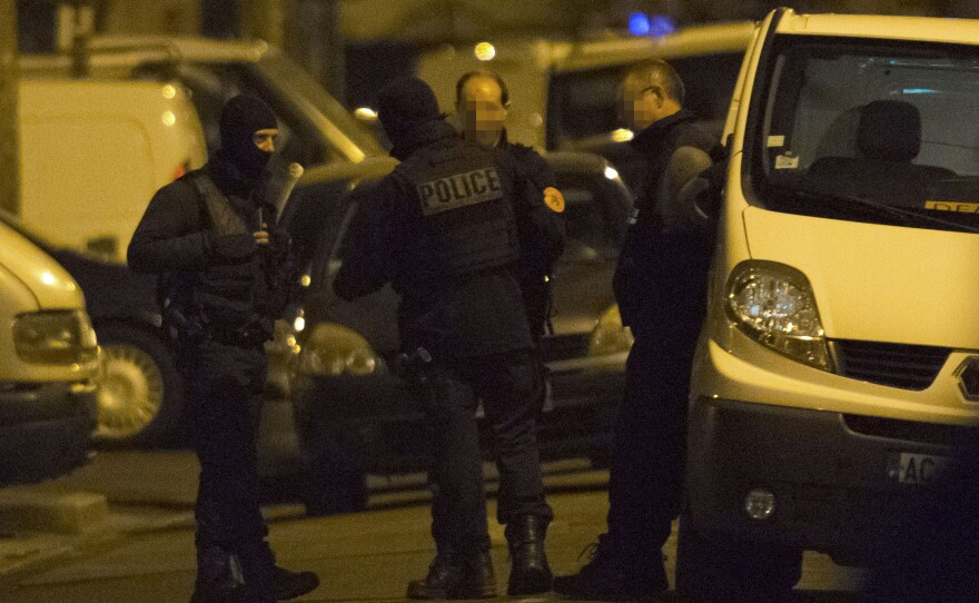 Law enforcement descended on Argenteuil, northwest of Paris, where a suspect allegedly was planning a major terrorist attack on France. He was arrested Thursday.