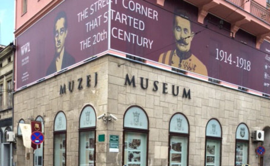 Today, a museum marks the spot where the fateful assassination that sparked World War I occurred.