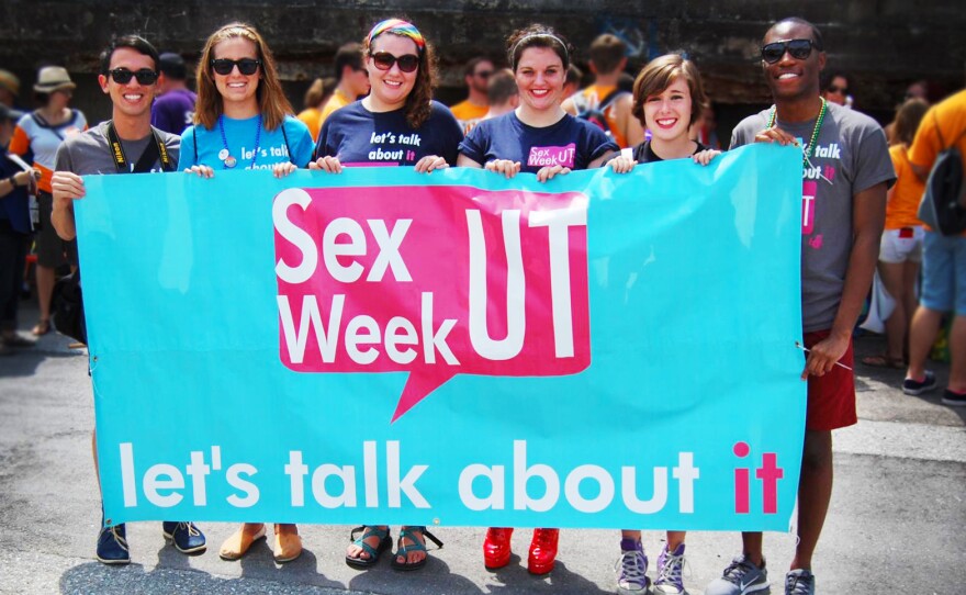 Organizers of the campus Sex Week event at the University of Tennessee, Knoxville.