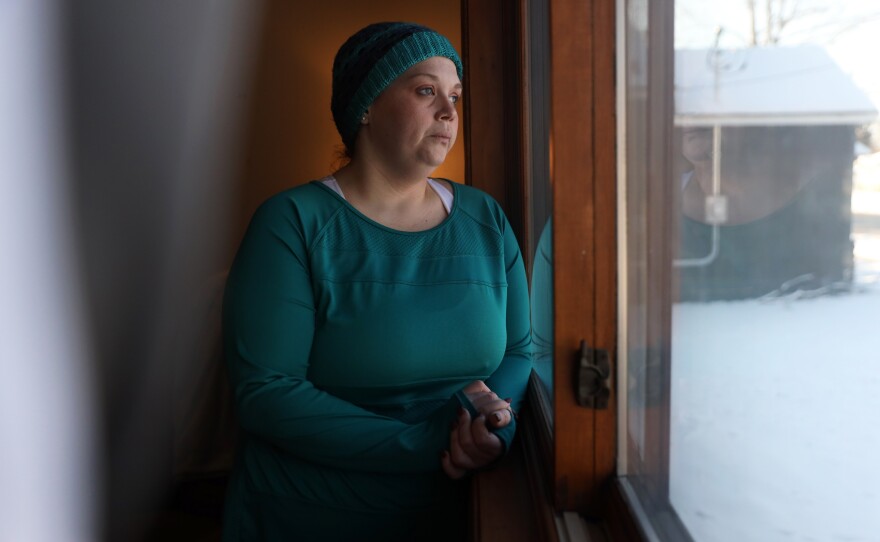 Stoflet says medication has helped her stay in recovery from her opioid addiction.