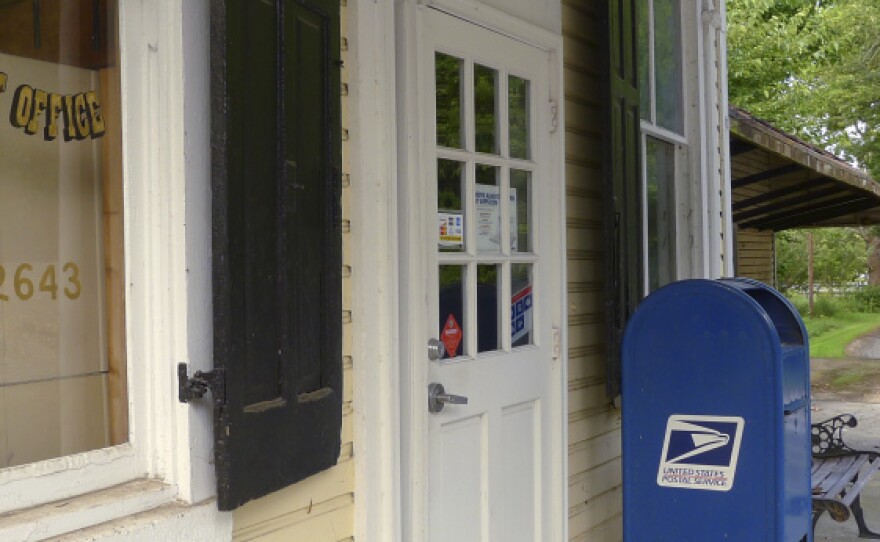 With its economic health in decline and future uncertain, the U.S. Postal Service is considering closing hundreds of post offices nationwide, many of them in rural areas like this local post office in Markham, Va.