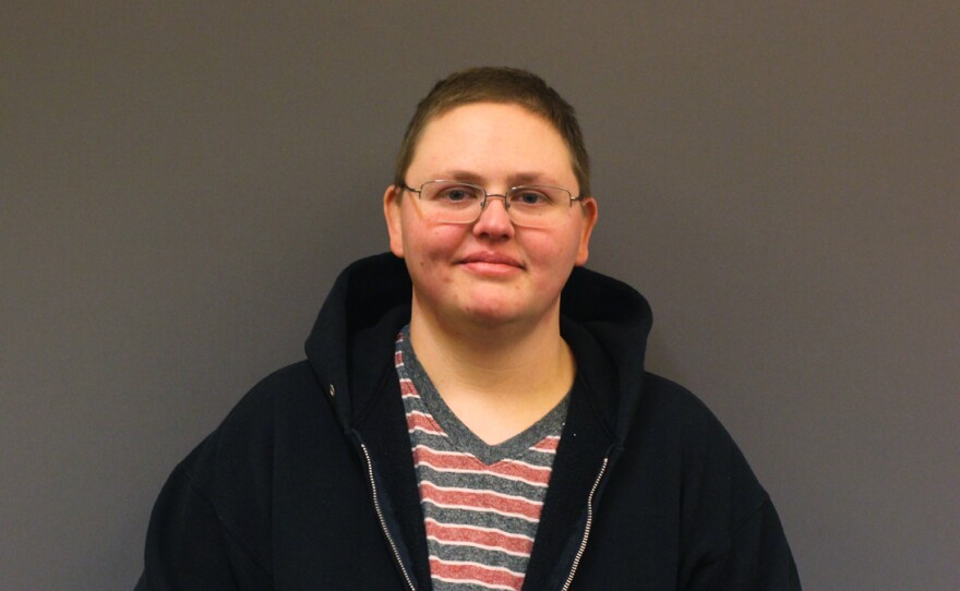 Chloe Longfellow, 32, on a recent visit with StoryCorps.