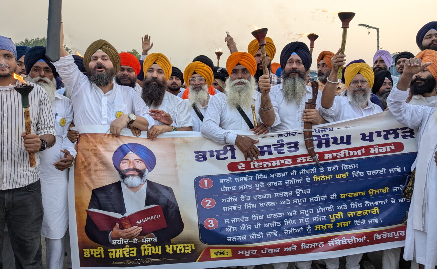After Indian government blocked the screening of Satluj, Sikh religious groups and civil society organizations in Amritsar district rallied in support of the film in the second week of July.