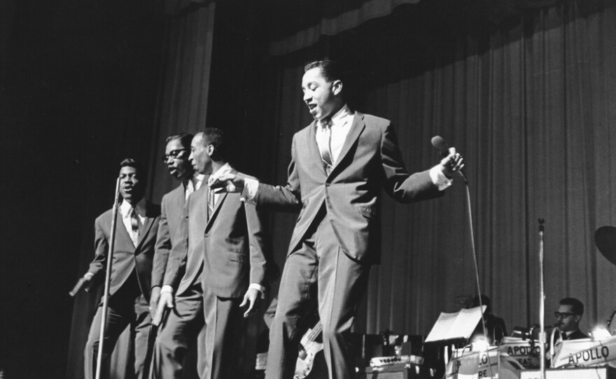 Smokey Robinson & the Miracles, seen in vintage performance footage in "Motown: Big Hits And More" (My Music).