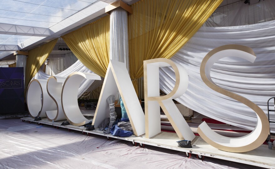 Preparations continue on Thursday, March 24, for The Oscars® which will be presented on Sunday, March 27, 2022, at the Dolby Theatre® in Hollywood, CA and televised live by the ABC Television Network.