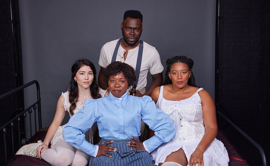 The cast of North Coast Rep's production of "Intimate Apparel" is shown in an undated photo.