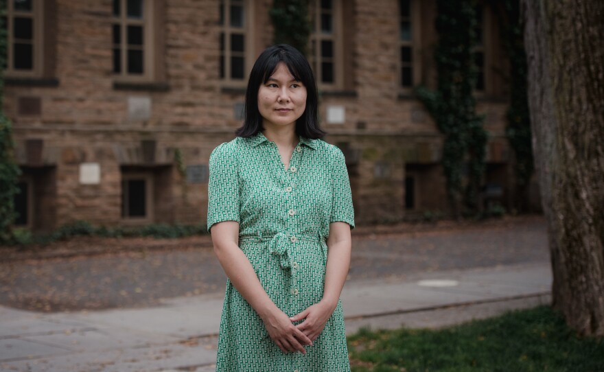 Hua Qu was reunited with her husband, Xiyue Wang, in Germany, where U.S. and international authorities managed the prisoner exchange with Iran.
