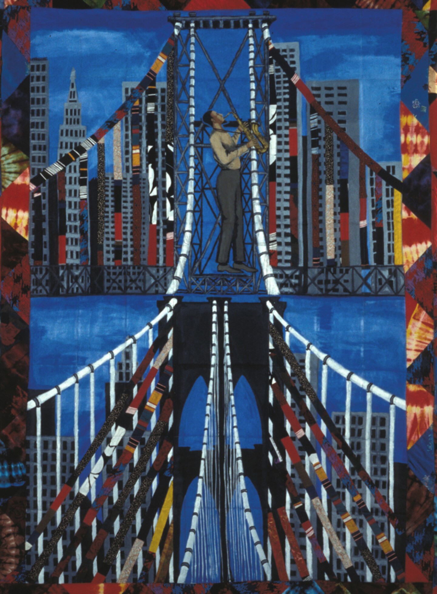 “Sonny’s Quilt” by Faith Ringgold. ©Faith Ringgold, 1986.