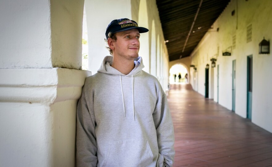 Ben Kasdorf at San Diego State University in San Diego on Dec. 8, 2021.