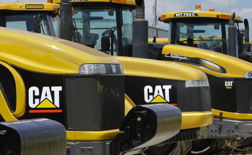 If the dollar gets too expensive, U.S. exports like heavy equipment made by Caterpillar can get priced out of the market.