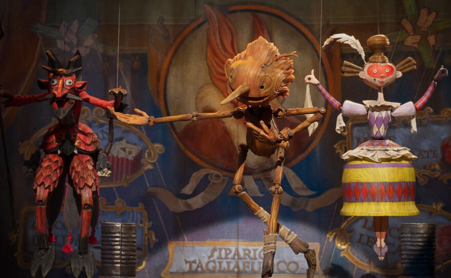 Pinocchio performs in a circus run by Count Volpe, a scheming puppet master and ringmaster.