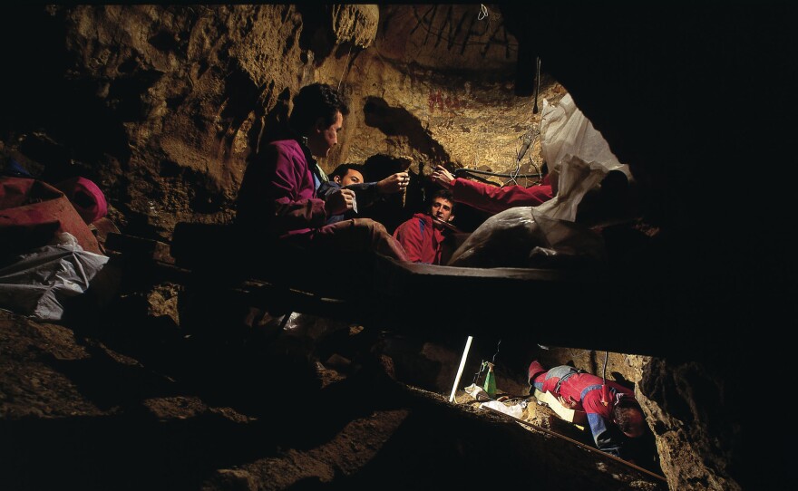 This cave in Spain — the Sima de los Huesos site — has yielded the biggest collection of ancient human fossils ever recovered from a single site.