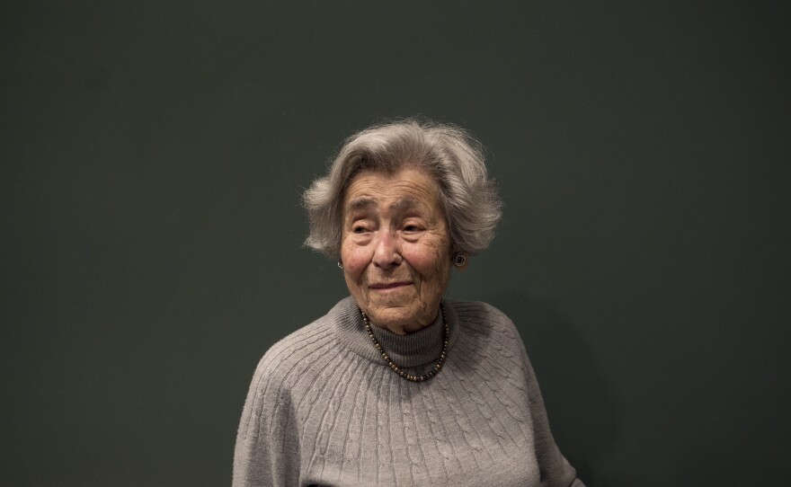 Margit Meissner, a 96-year-old Holocaust survivor and volunteer at the museum, says she's making up for years of ignorance by sharing what she has learned.