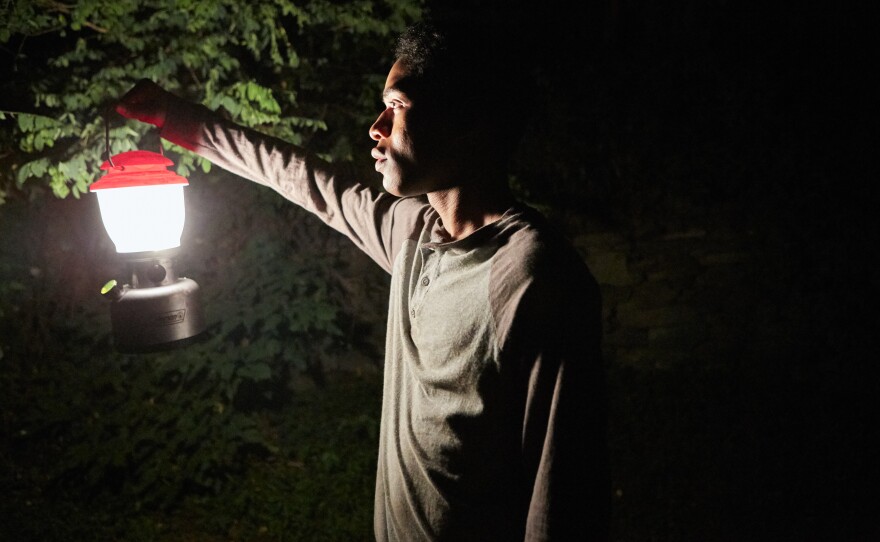 Travis (Kelvin Harrison, Jr.) goes against his father's instructions and ventures outside at night in "It Comes At Night."