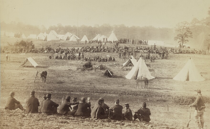Prisoners from the Battle at Fisher's Hill, Va., 1864.