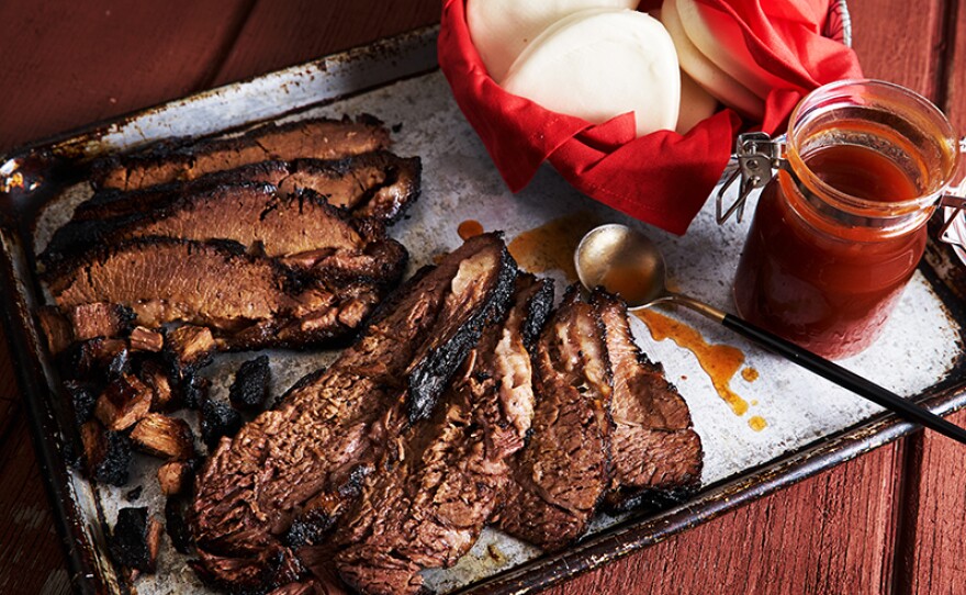 East-West packer brisket featured in the episode “Brisket 24/7.”