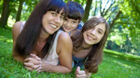 Chanel Reynolds, shown here with her children Gabriel (center) and Lyric, started an estate planning website to help others get their affairs in order.